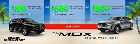 2026 MDX Lease