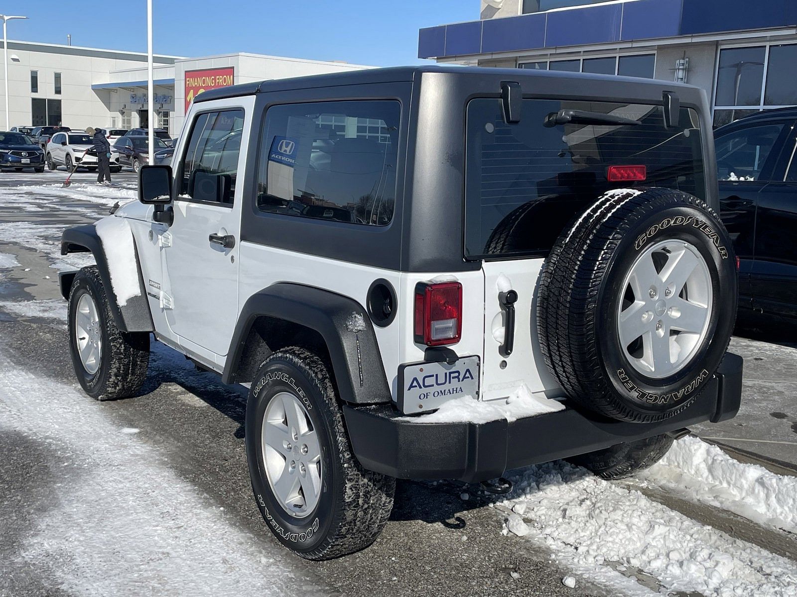 Used 2017 Jeep Wrangler Sport S with VIN 1C4AJWAG1HL645136 for sale in Omaha, NE