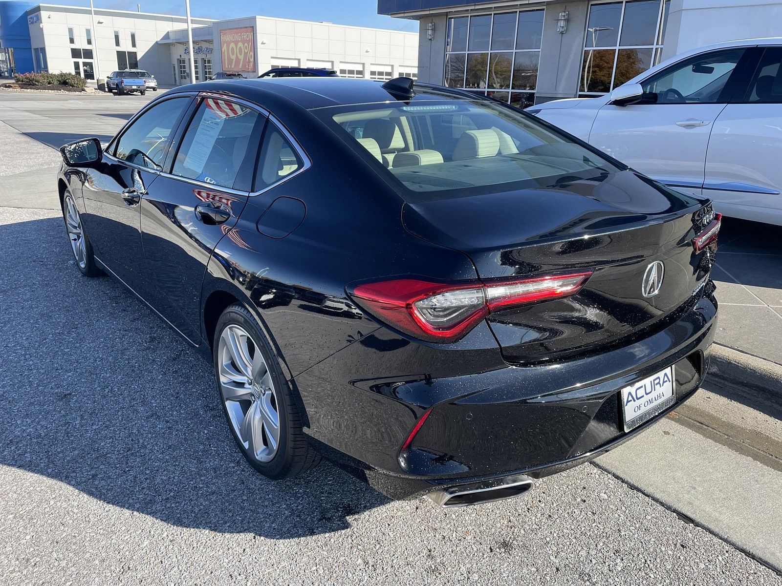 Used 2021 Acura TLX Technology Package with VIN 19UUB6F4XMA007676 for sale in Omaha, NE