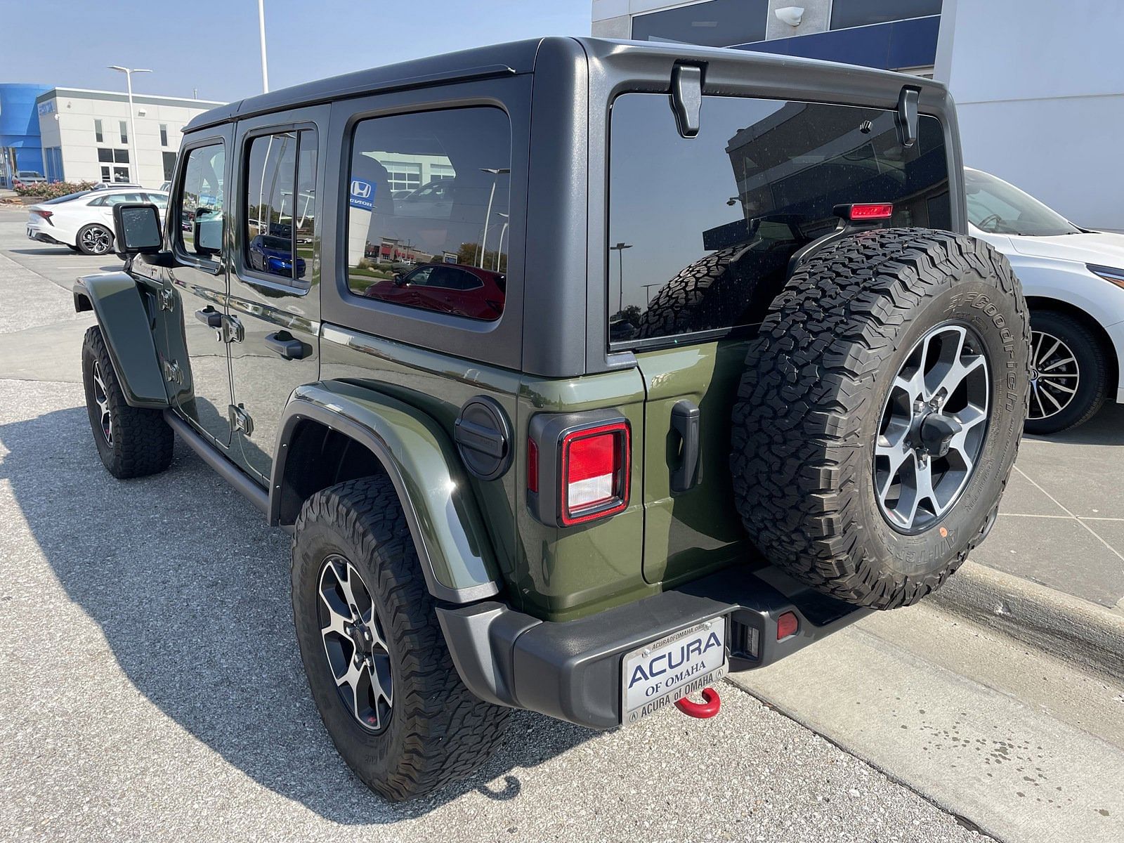 Used 2021 Jeep Wrangler Unlimited Rubicon with VIN 1C4HJXFN3MW696979 for sale in Omaha, NE