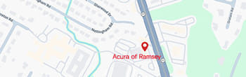 map of Acura of Ramsey