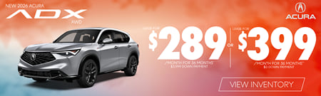 New 2026 Acura ADX AWD