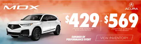 Lease 2026 Acura MDX AWD $429
