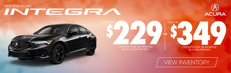 Lease 2026 Acura Integra $229