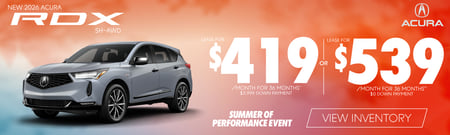 New 2026 Acura RDX SH-AWD