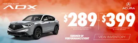 Lease 2026 Acura ADX AWD $289