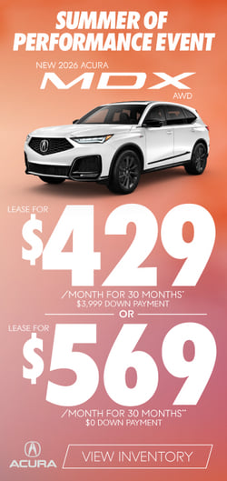New 2026 Acura MDX AWD