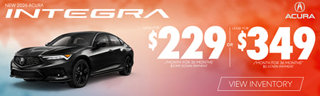 New 2026 Acura Integra