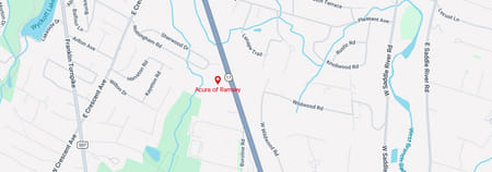 map of Acura of Ramsey