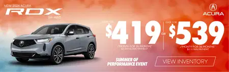 Lease 2026 Acura RDX SH-AWD $419