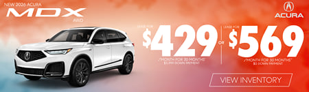New 2026 Acura MDX AWD