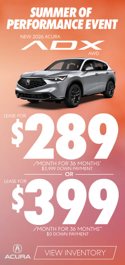 New 2026 Acura ADX AWD