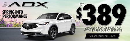 Lease 2026 Acura ADX Base $389
