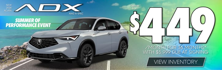 Lease 2026 Acura ADX AWD A-Spec $449