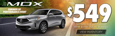 Lease 2026 Acura MDX Tech AWD $549
