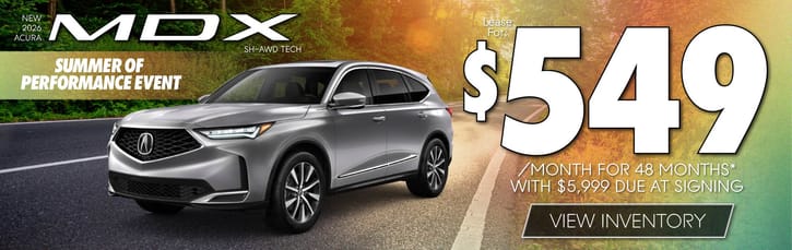 Lease 2026 Acura MDX Tech AWD $549