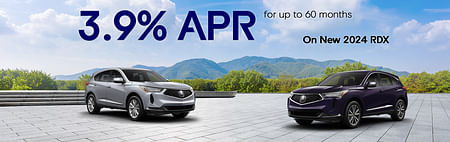 3.9% APR Special on 2024 RDX