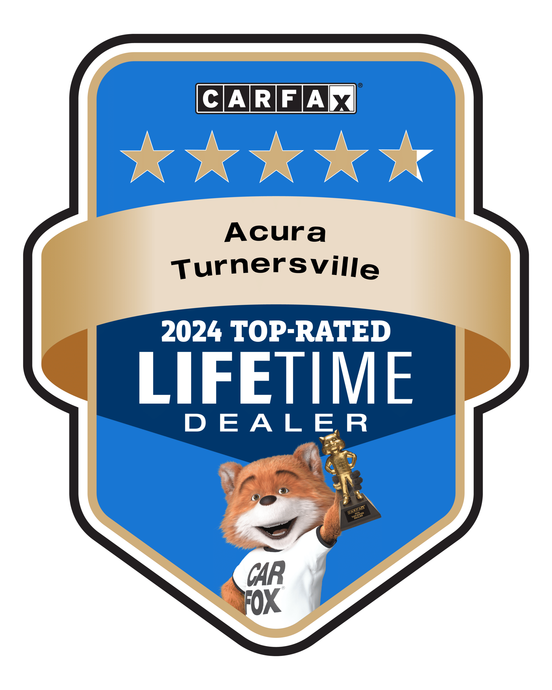 Top Rated Carfax Badge