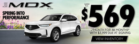 Lease 2026 Acura MDX Base $569