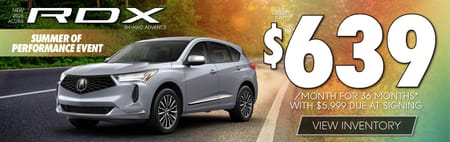 Lease 2026 Acura RDX Advance AWD $639