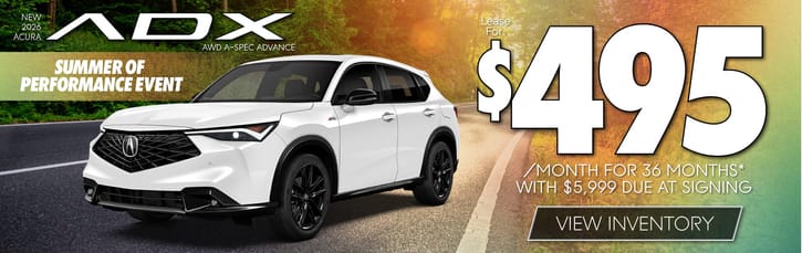 Lease 2026 Acura ADX A-Spec Advance $495