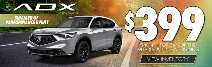 Lease 2026 Acura ADX A-Spec Advance $399