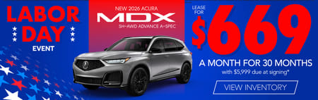 Lease 2026 Acura MDX SH-AWD Advance A-Spec $669