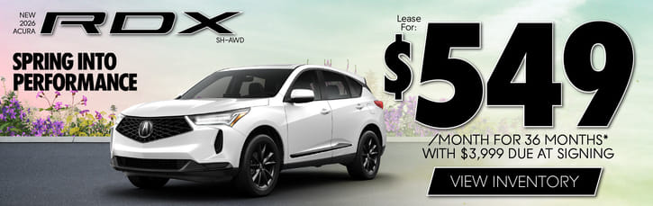 Lease 2026 Acura RDX Base $549