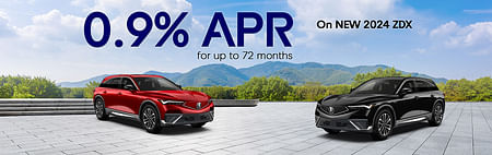 0.9% APR Special on 2024 ZDX 