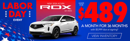 Lease 2026 Acura RDX SH-AWD $489