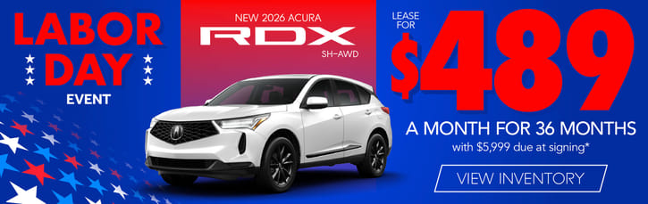 Lease 2026 Acura RDX SH-AWD $489