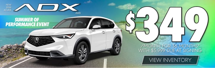 Lease 2026 Acura ADX AWD $349
