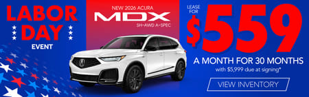 Lease 2026 Acura MDX SH-AWD A-Spec $559