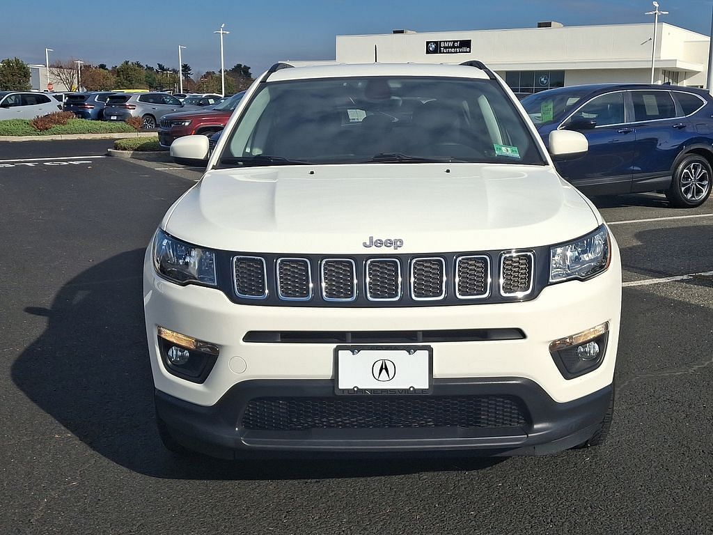 Used 2018 Jeep Compass Latitude with VIN 3C4NJDBB9JT223327 for sale in Turnersville, NJ