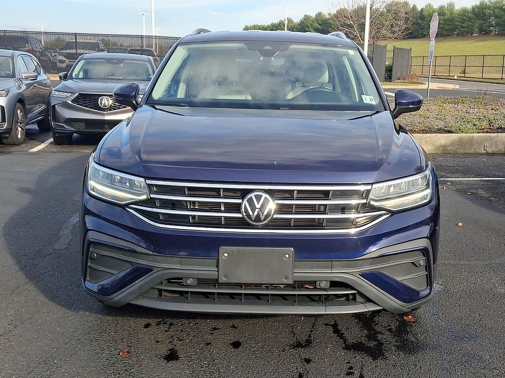 Used 2022 Volkswagen Tiguan SE with VIN 3VV3B7AX1NM051220 for sale in Turnersville, NJ