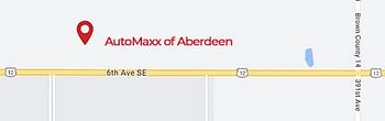 map of Automaxx of Aberdeen