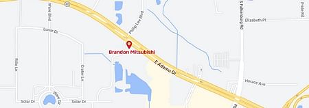 map of Brandon Mitsubishi