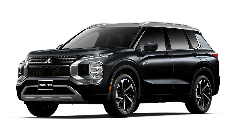 2024 Mitsubishi Outlander PHEV Platinum Edition Exterior - Diamond Black Silver Roof