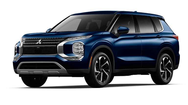 2024 Mitsubishi Outlander SE Exterior - Cosmic Blue Metalllic