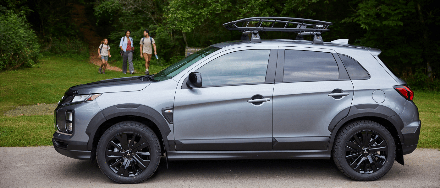 2024 Mitsubishi Outlander Sport Exterior Parked With Family