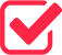 Red checkmark