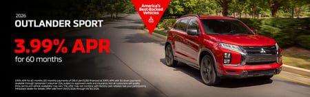 New 2026 Mitsubishi Outlander Sport Finance Special