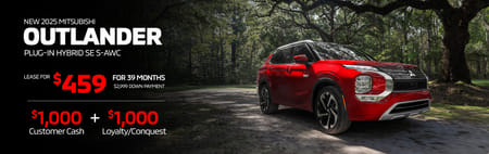 2025 Outlander PHEV Lease Offer
