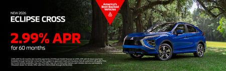 New 2026 Mitsubishi Eclipse Cross Finance Special