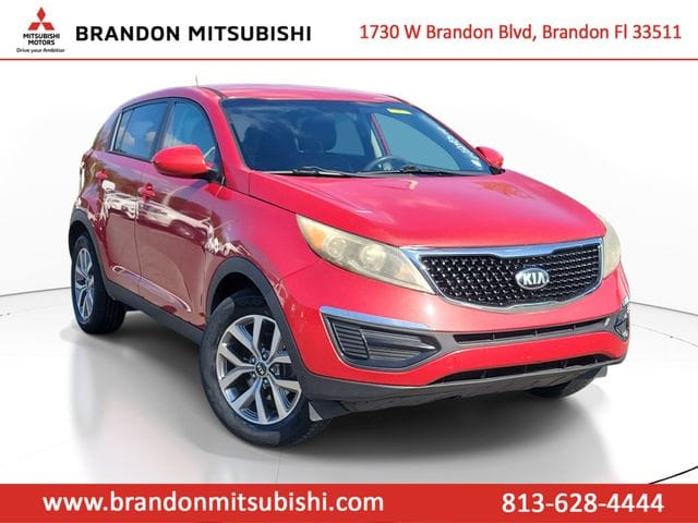 Used 2015 Kia Sportage LX with VIN KNDPB3AC4F7700557 for sale in Brandon, FL