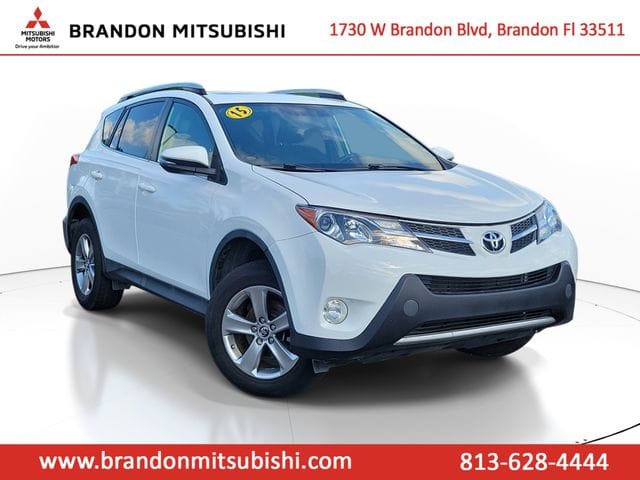 Used 2015 Toyota RAV4 XLE with VIN 2T3WFREV0FW197161 for sale in Brandon, FL