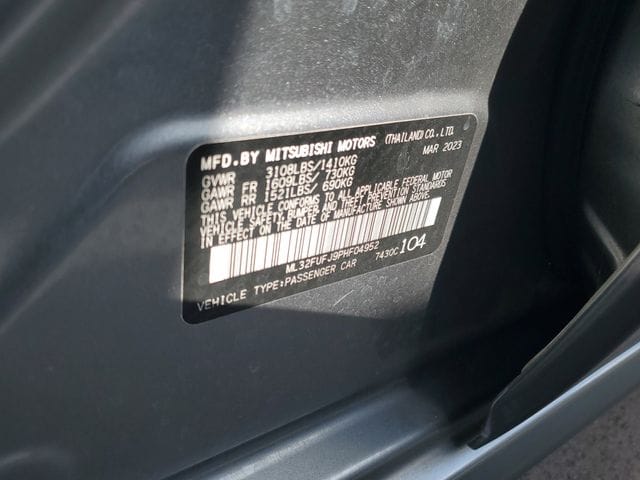 2023 Mitsubishi Mirage G4 ES - Photo 31