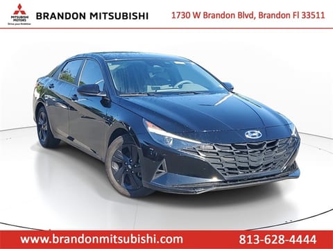 1 image of 2023 Hyundai Elantra Hybrid Blue