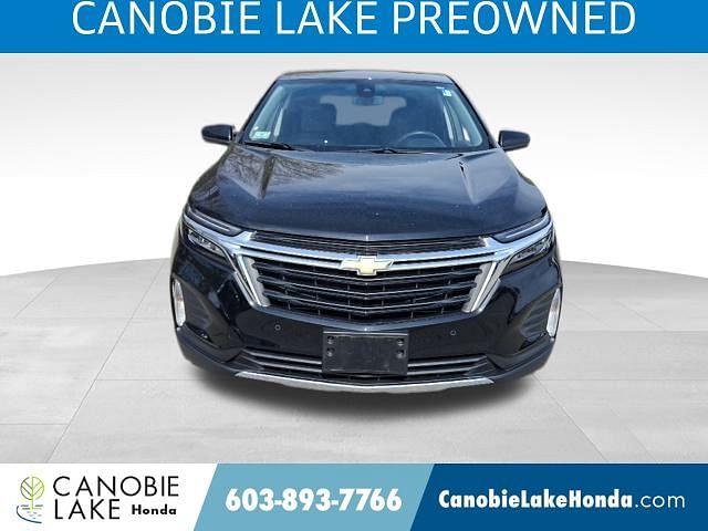 Used 2022 Chevrolet Equinox LT with VIN 3GNAXUEV3NL221394 for sale in Salem, NH