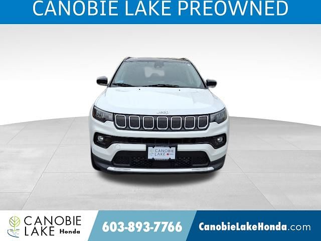 Used 2022 Jeep Compass Limited with VIN 3C4NJDCB0NT110371 for sale in Salem, NH